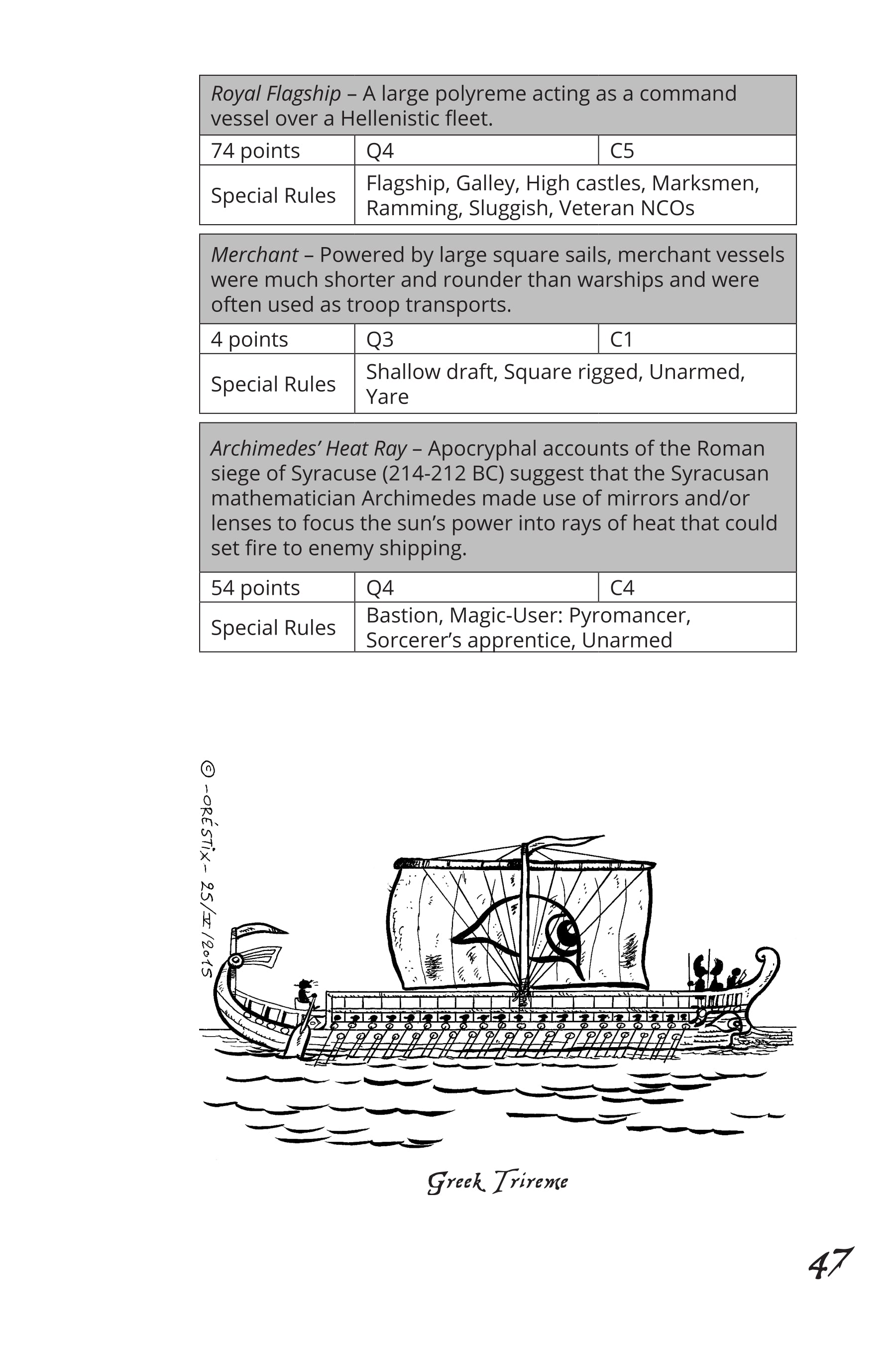 Galleys & Galleons (and Fayre Winds & Foul Tides)