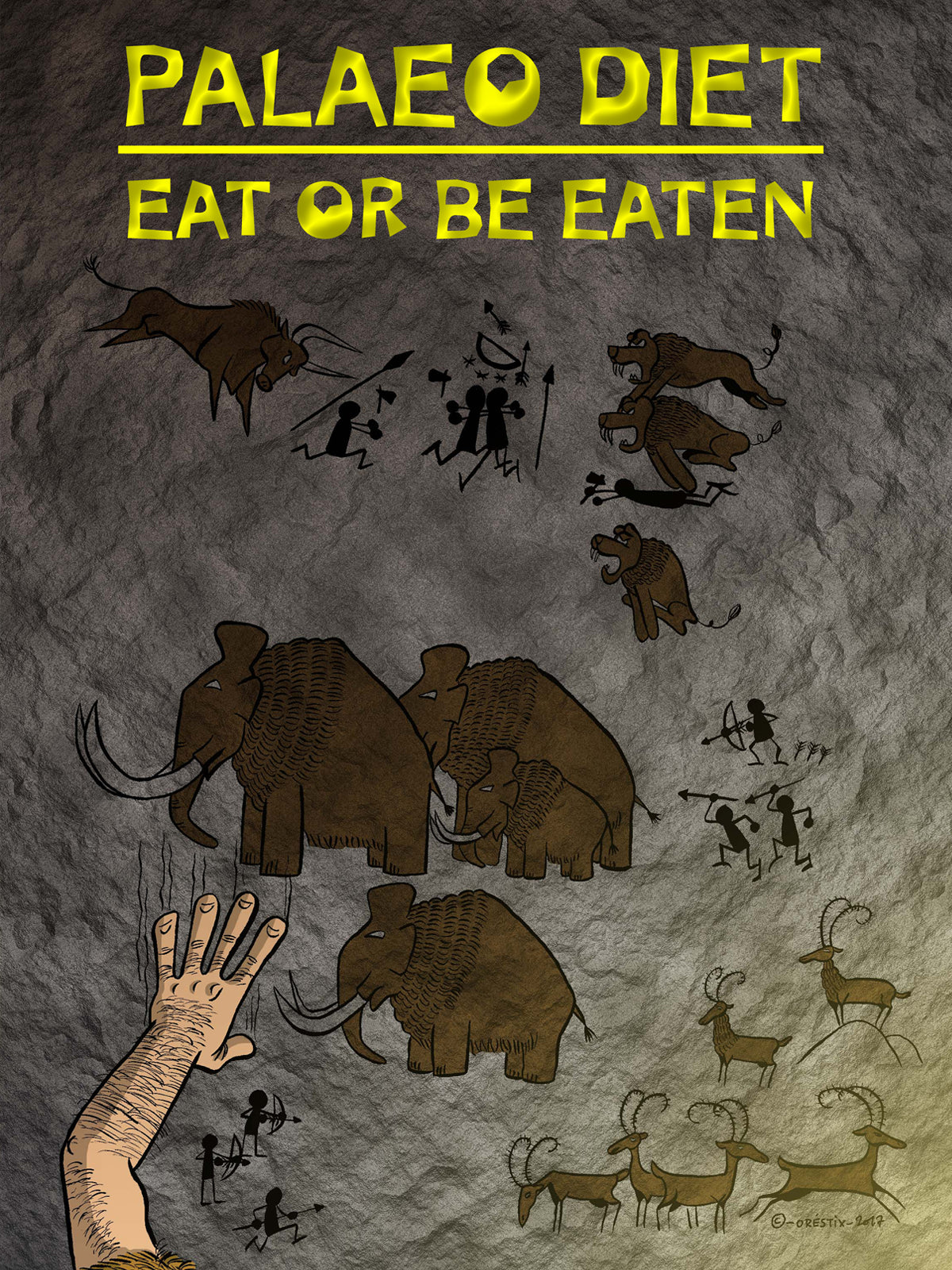 Palaeo Diet: Eat or be Eaten cover